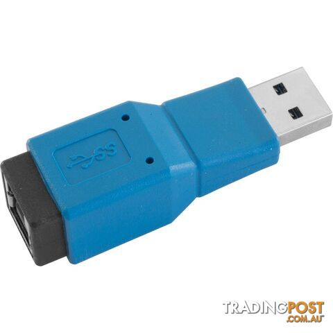 PA2337 USB3 USB-A PLUG - USB-B SOCKET ADAPTOR