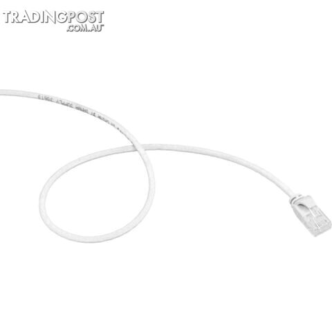 LC6SL0025WH 0.25M SLIM CAT6 PATCH LEAD WHITE ULTRA THIN - photo 3 of 3