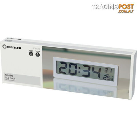 XC0230 LCD CLOCK WITH TEMPERATURE SIMULTANEOUS DISPLAY - photo 2 of 2
