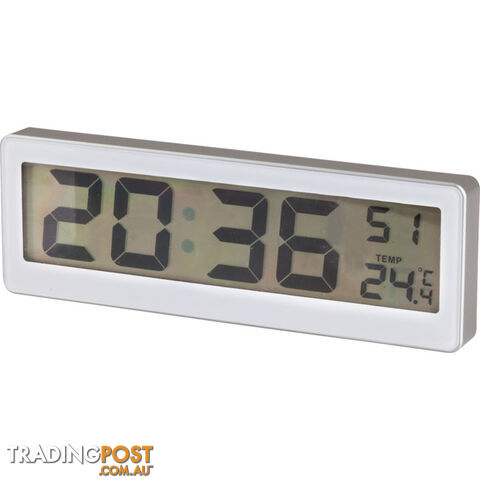 XC0230 LCD CLOCK WITH TEMPERATURE SIMULTANEOUS DISPLAY - photo 1 of 2