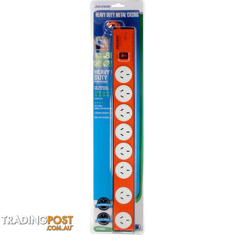 PT8888 8 WAY METAL POWERBOARD JACKSON