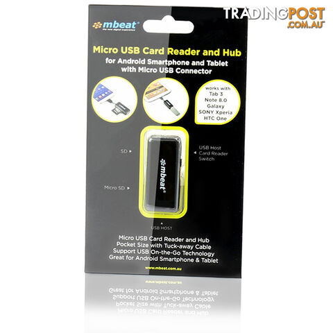 OTG772 OTG CARD READER AND USB HUB MICRO USB - photo 4 of 10