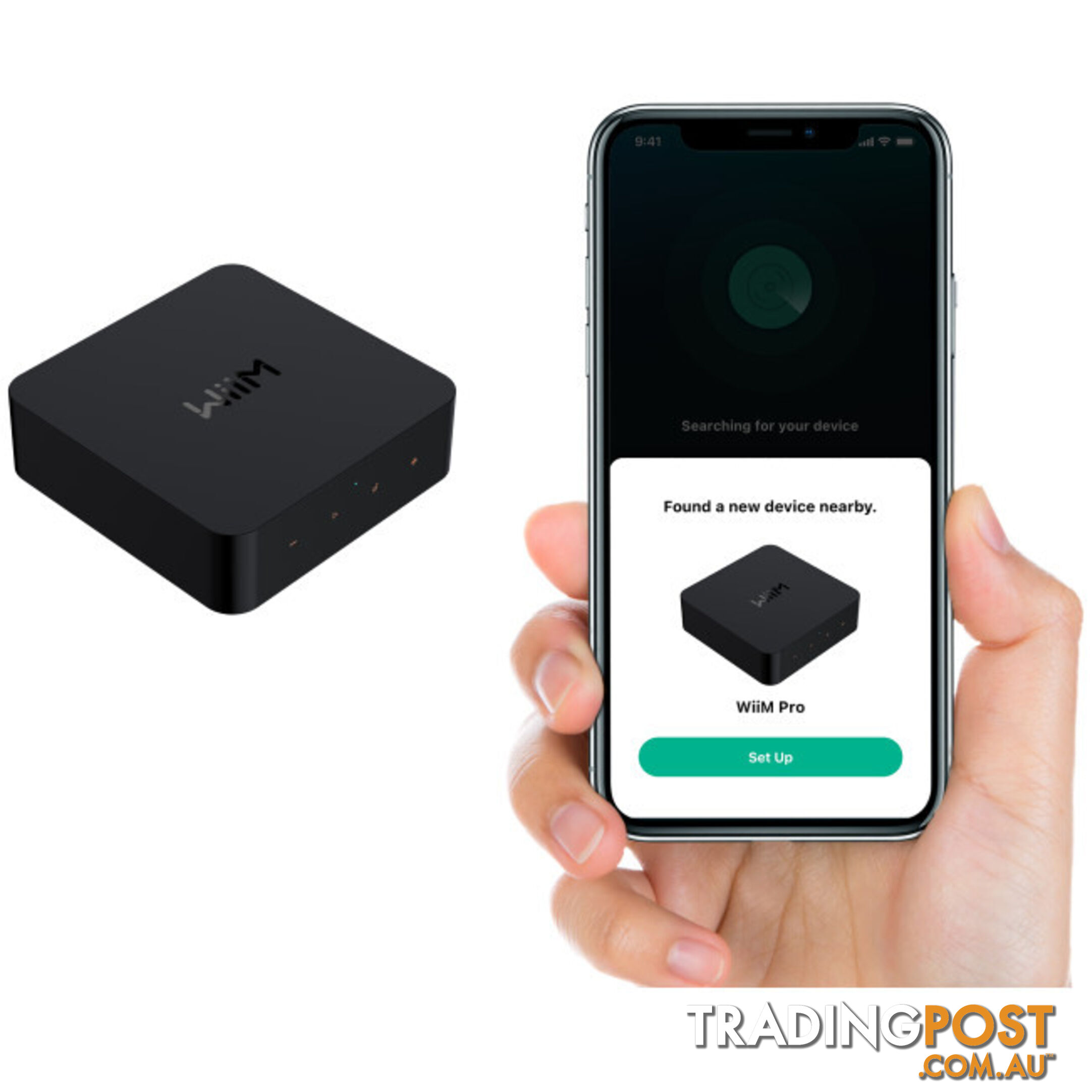 WIIMPRO WI-FI MULTIROOM HI-RES STREAMER CHROMECAST, TIDAL, SPOTIFY, ALEXA AND MORE