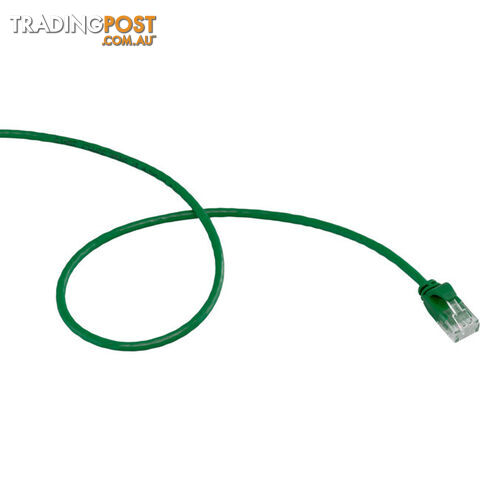 LC6SL0300GR 3M SLIM CAT6 PATCH LEAD GREEN ULTRA THIN - photo 3 of 3