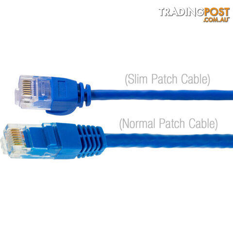 LC6SL0300GR 3M SLIM CAT6 PATCH LEAD GREEN ULTRA THIN - photo 2 of 3