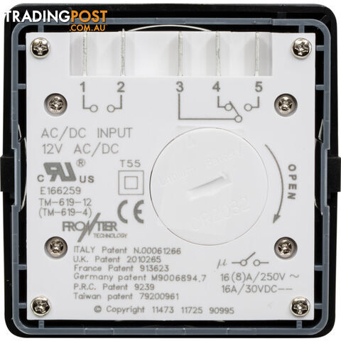 DT712 7-DAY VERSATILE DIGITAL TIMER 12V DC - photo 3 of 3