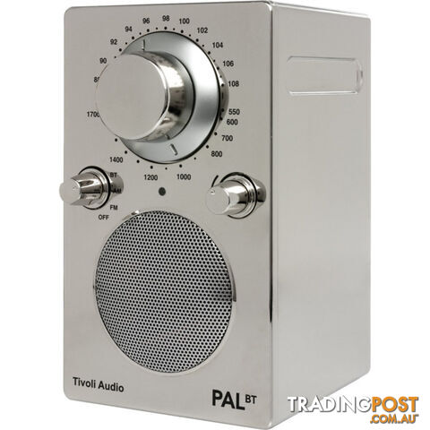 PALBT-CHR BLUETOOTH / FM / AM PORTABLE RADIO - CHROME