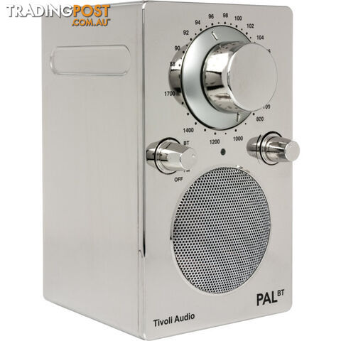 PALBT-CHR BLUETOOTH / FM / AM PORTABLE RADIO - CHROME - photo 3 of 8