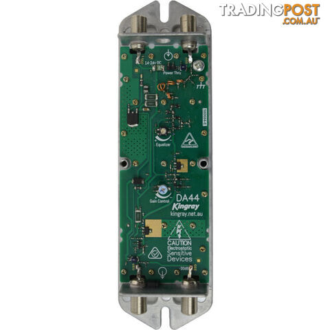 DA44 44DB TV DISTRIBUTION AMPLIFIER AUSTRALIAN MADE - photo 2 of 2