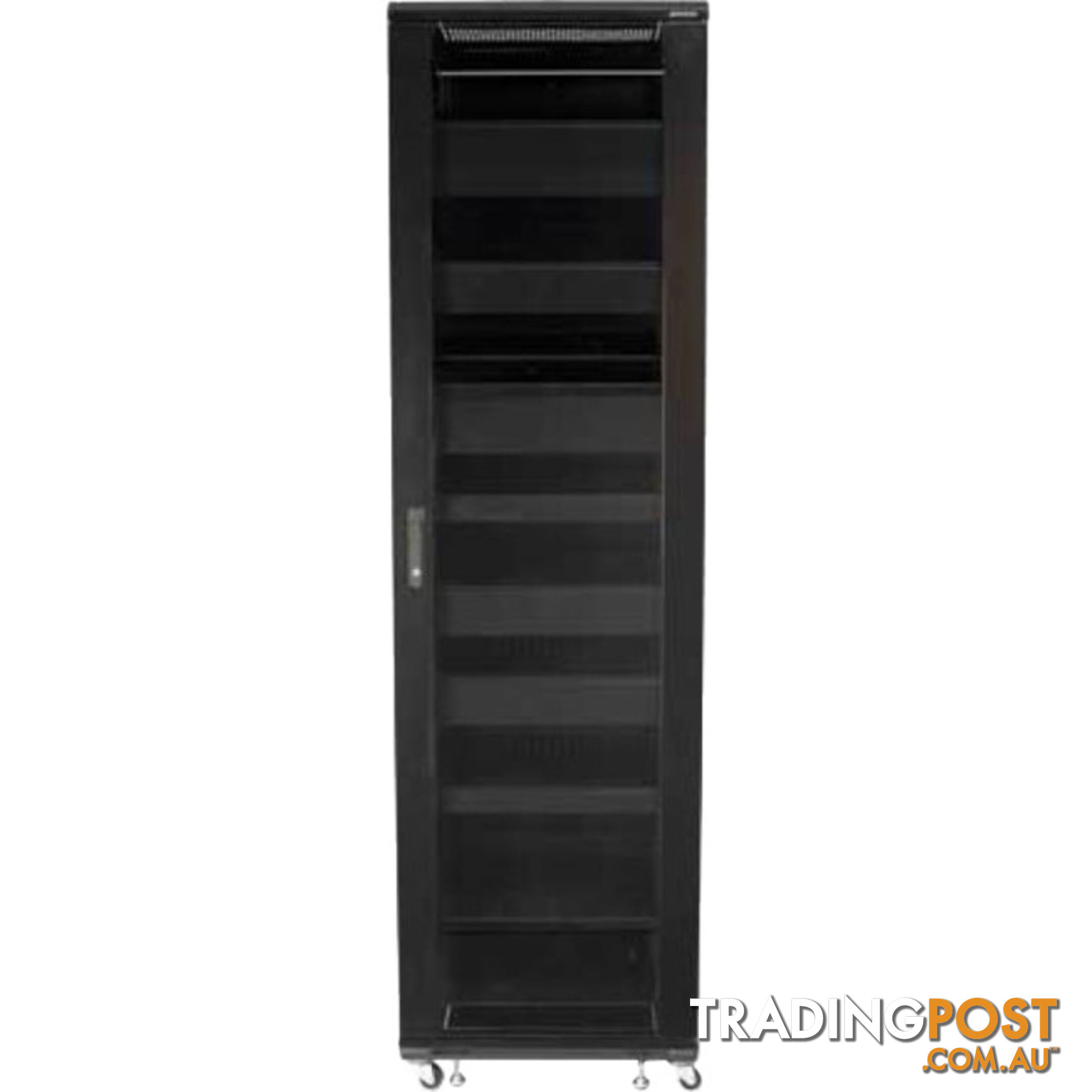 CFR2144B1 44U AV RACK WITH SHELVES ANDDOOR REMOVABLE BACK AND SIDE PANELS