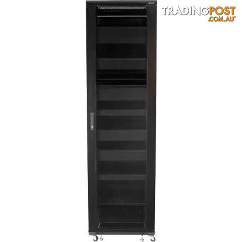 CFR2144B1 44U AV RACK WITH SHELVES ANDDOOR REMOVABLE BACK AND SIDE PANELS