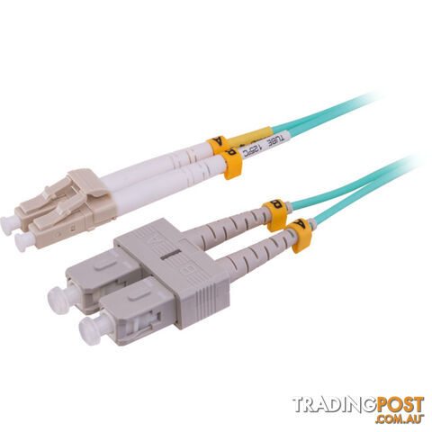 FP7751 3M FIBRE PATCH LEAD LC-SC OD 2.0MM DUPLEX 50/125 ( OM3 )