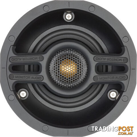 CS140R SLIM 4" 2 WAY CEILING SPEAKER MMP11 BASS AND C-CAM TWEETER