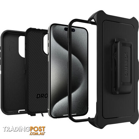 IPH15PMDB DEFENDER IPHONE 15 PRO MAX(6.7") CASE BLACK - photo 3 of 4