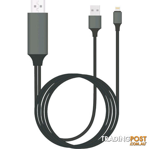 8P2HDMI8W LIGHTNING TO HDMI ADAPTER LEAD 2M