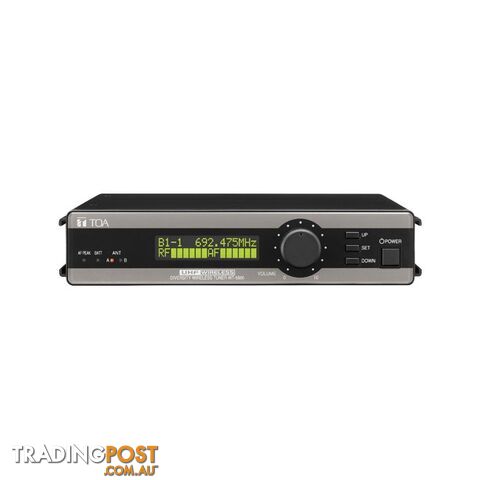 WT5800F01AS 64CH UHF DIVERSITY RECEIVER TRUE DIVERSITY TOA