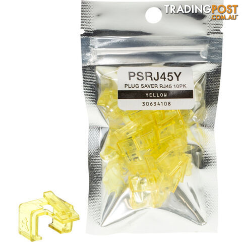 PSRJ45Y PLUG SAVER RJ45 10PK YELLOW