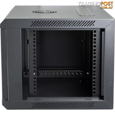 WMC6U 6RU WALL MOUNT CABINET 600X450MM HEIGHT 368MM FRONT GLASS DOOR - photo 5 of 7