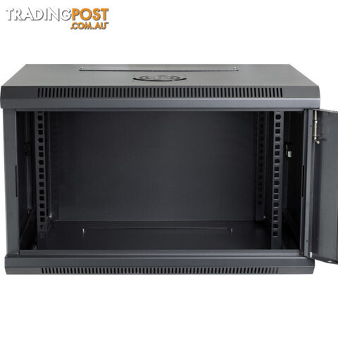 WMC6U 6RU WALL MOUNT CABINET 600X450MM HEIGHT 368MM FRONT GLASS DOOR - photo 3 of 7