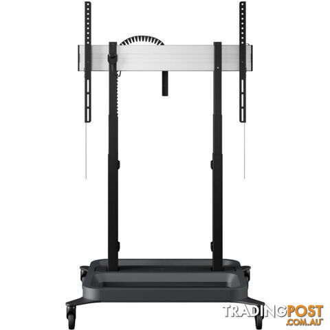 RISE5205 MOTORIZED DISPLAY LIFT TROLLEY - STANDARD WHEELS 50MM PER SEC SPEED - UP TO 86" -120KG DISPLAY - photo 3 of 9