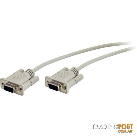 LC5070 5M DB9 NULL MODEM CABLE SOCKET TO SOCKET