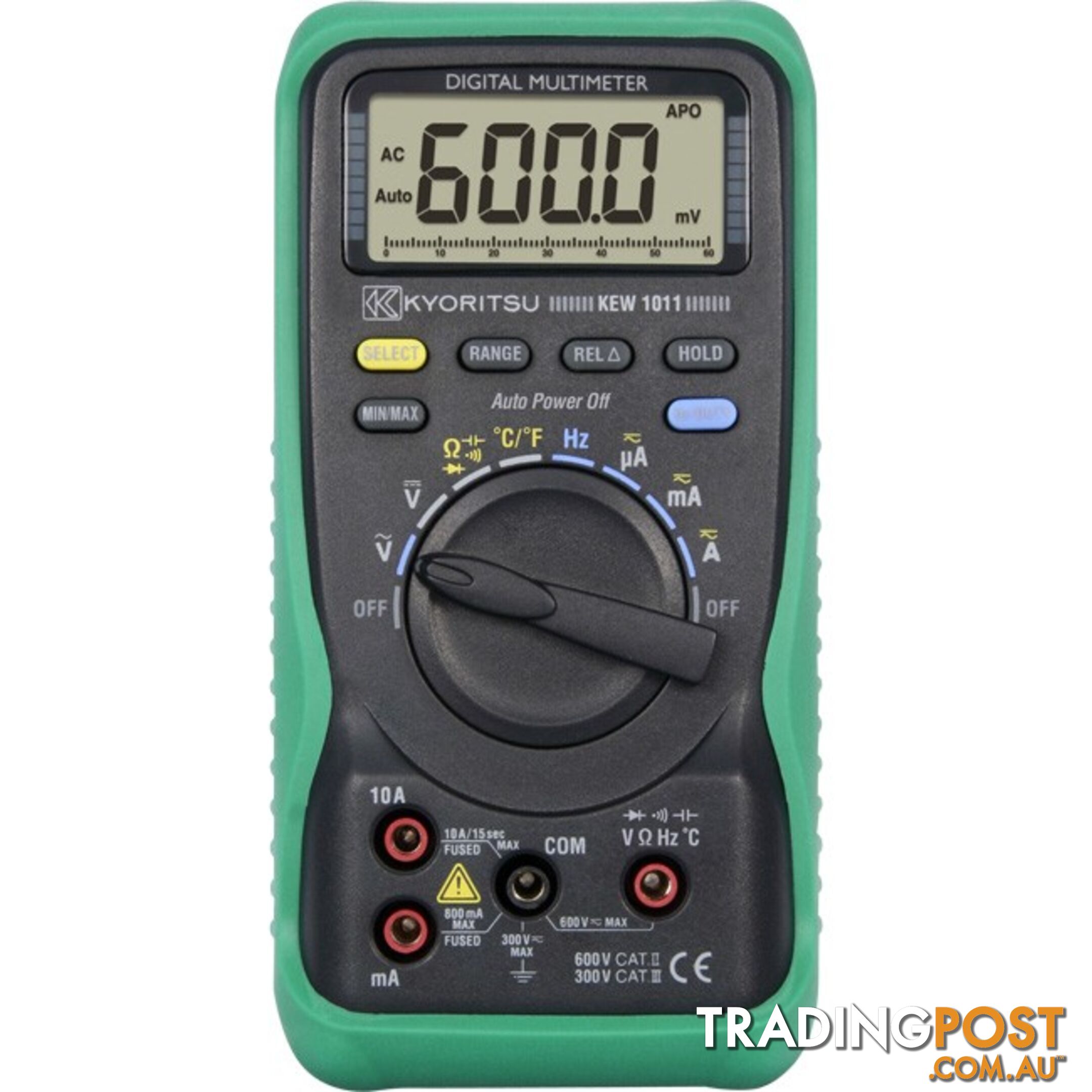 1011KY TEMPERATURE DIGITAL MULTIMETER CAT3 RATED & TEMPERATURE