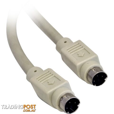 LC6053 2M 3PIN MINI DIN PLUG TO PLUG APPLE TALK LEAD