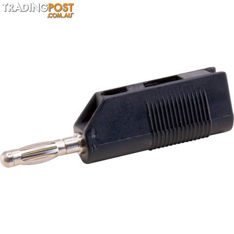 PW1451 4MM BANANA PLUG SCREW TERMINATING BLACK