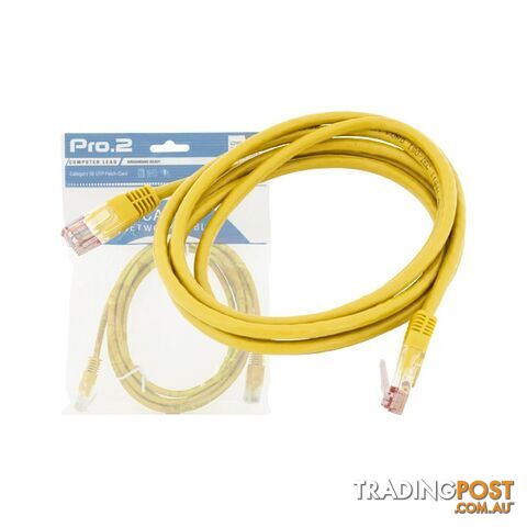 LC7153Y 10M YELLOW CAT5E PATCH LEAD PRO2 - photo 1 of 1