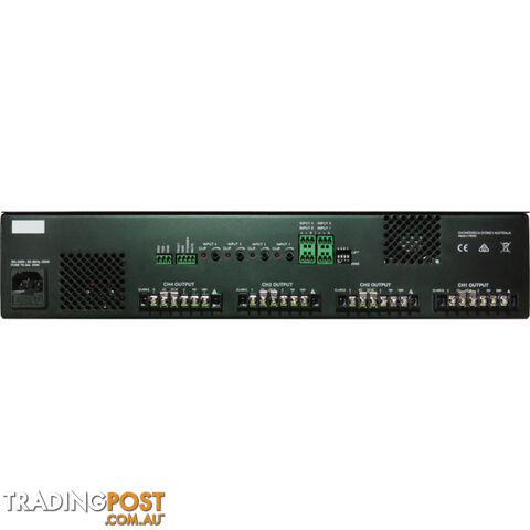 HS4120P 4X 120W POWER AMPLIFIER AUSTRALIAN MONITOR