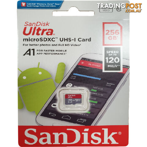MSD256UNA SANDISK MICRO SDXC 256G CL10 150MB/S NO ADAPTER - photo 3 of 3
