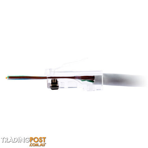 T3SPC5-100 UTP RJ45 CAT5E SOLID SNAP PLUG 100 PACK 1.00MM TO 1.05MM 2691 - photo 3 of 3