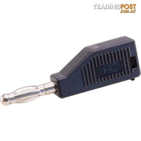 PW1615 4MM STACKING BANANA PLUG BLACK PLUG BLACK