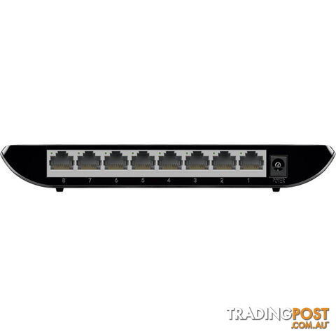 TLSG1008D 8 PORT ETHERNET GIGABIT SWITCH WITH 10/100/1000M DESKTOP - photo 4 of 6