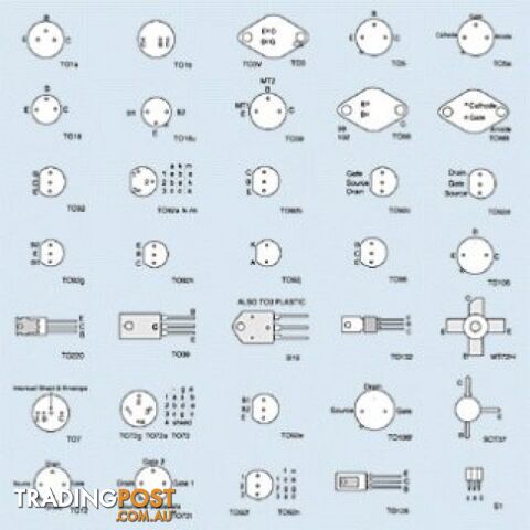 BC109 NPN 0.1A 30V 0.3W T018
