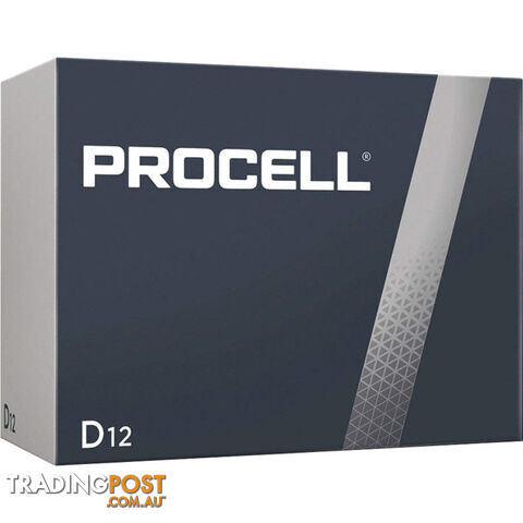 PC1300 D' 12 PACK PROCELL BATTERIES BULK ALKALINE DURACELL - photo 2 of 2