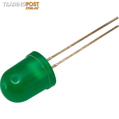 TLHG0400 GRN-LED DIF-10MM 5MCD 10MM GREEN LED GLOBE