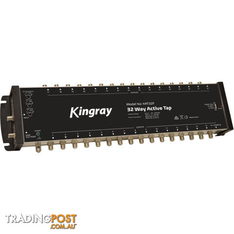 KAT32F 32 PORT ACTIVE TAP 47-2400 MHZ GAIN AND SLOPE CONTROL