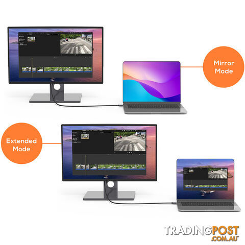 LC7990 1.8M MINI DISPLAY PORT TO HDMI 4K TOUGHLINK - photo 4 of 7