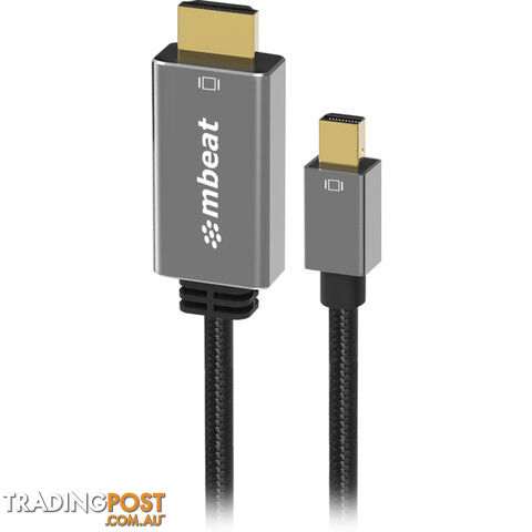 LC7990 1.8M MINI DISPLAY PORT TO HDMI 4K TOUGHLINK