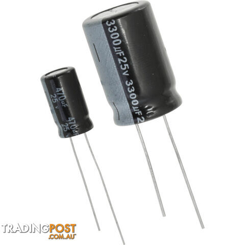 RB1000-16 1000MF 16V RB RADIAL CAPACITOR 105DEGREE RATING