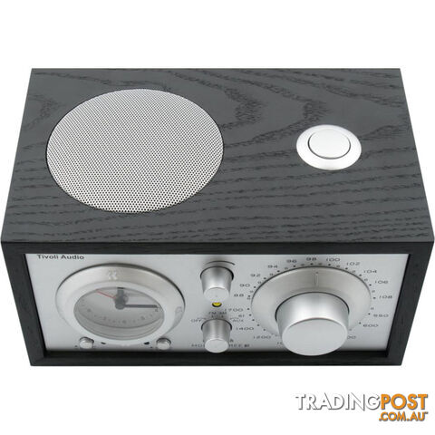 M3USBTBLK MODEL THREE BT - BLACK/ SILVER BLUETOOTH AM/FM CLOCK RADIO - photo 4 of 4