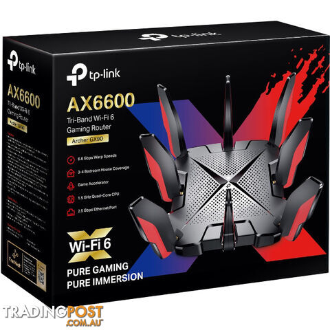 GX90 ARCHER AX6600 TRI BAND ROUTER - photo 4 of 4