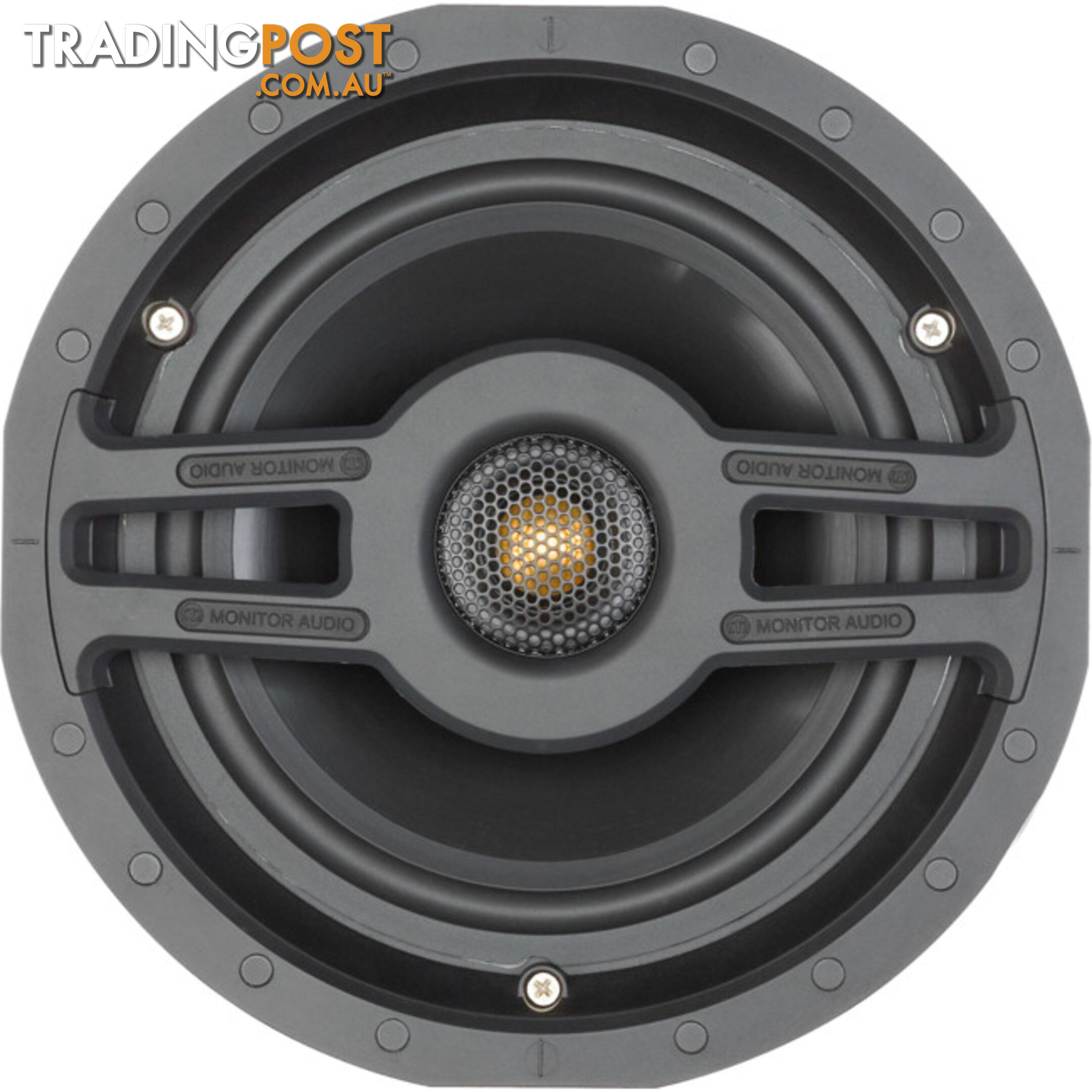 CS180R SLIM 8" 2 WAY CEILING SPEAKER MMP11 BASS AND C-CAM TWEETER