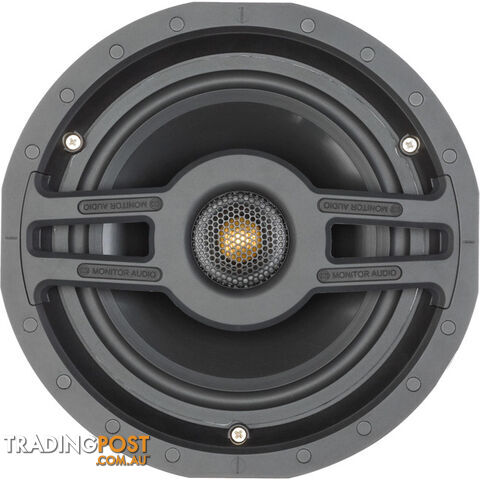 CS180R SLIM 8" 2 WAY CEILING SPEAKER MMP11 BASS AND C-CAM TWEETER