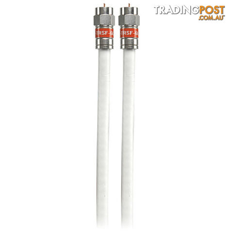 KLE200W 2M RG6 TRI SHIELD LEAD FOXTEL APPROVED F31117