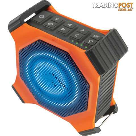 ECOEDGE+O WATER PROOF BLUETOOTH SPEAKER OUTDOOR ORANGE - photo 2 of 9
