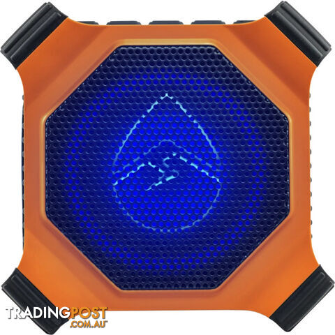 ECOEDGE+O WATER PROOF BLUETOOTH SPEAKER OUTDOOR ORANGE - photo 4 of 9