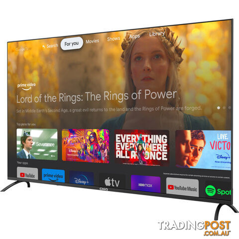 U58G7PG 58" LED 4K UHD GOOGLE TV FRAMELESS - photo 2 of 9