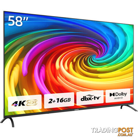 U58G7PG 58" LED 4K UHD GOOGLE TV FRAMELESS - photo 3 of 9